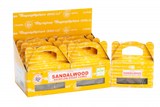 Backflow Incense Cones Sandalwood 24 Cones Satya