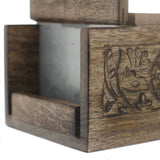 Κόφτης Σαπουνιού, Ξύλο Μάνγκο Αντικέ Στυλ