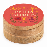 Round Enamelled Box - Petite Secrets