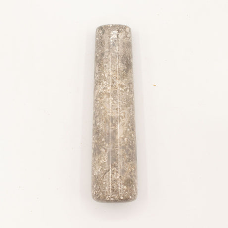 Pestello e Mortaio Decorativo in Pietra di Fiume Naturale - Medio (circa 12x8cm)