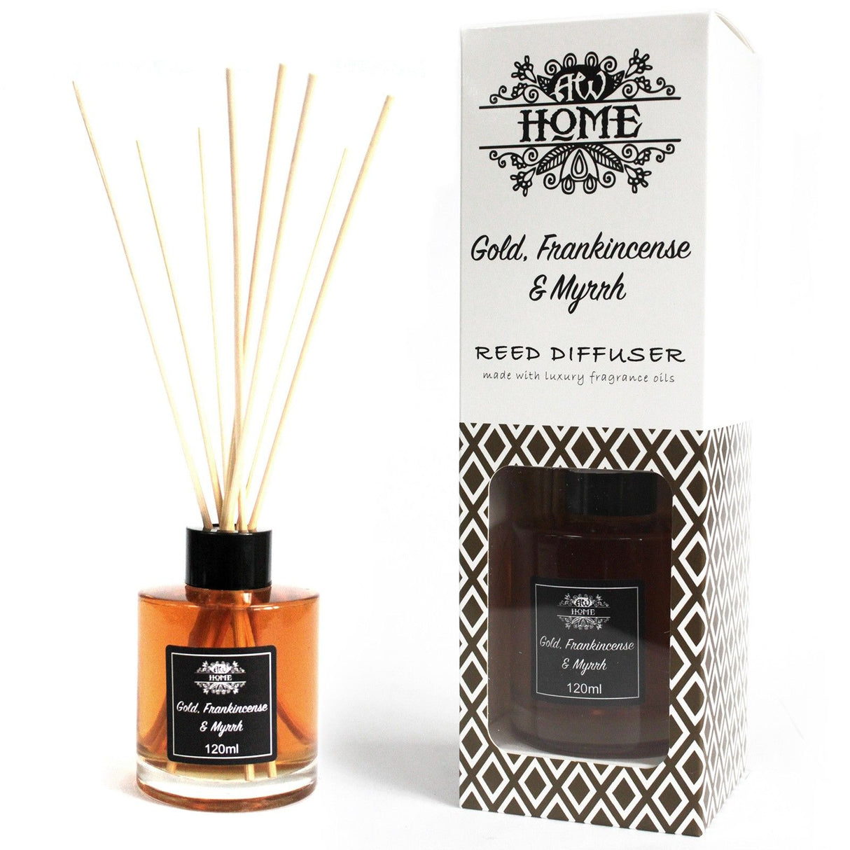 Dyfuzor trzcinowy złoto kadzidło i mirra 120ml