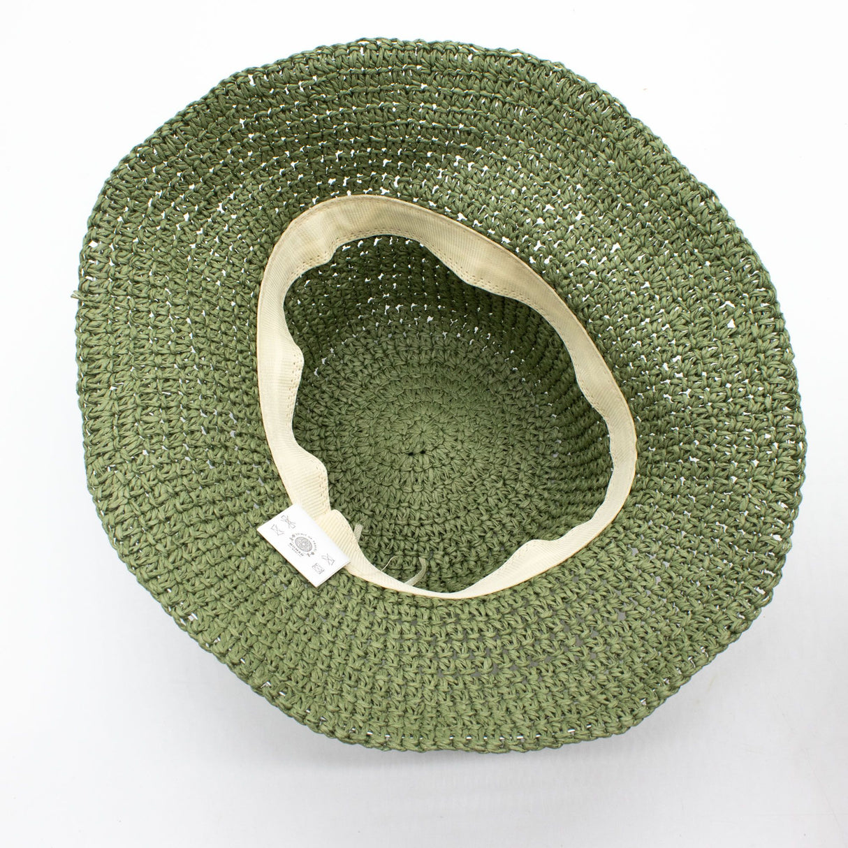 Nomad Sari Floppy Straw Sun Hat – Moss Green