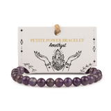 Petite Power Bracelet (17cmx6mm) - Amethyst