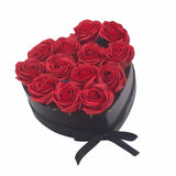Soap Rose Bouquet Heart 13 Red Roses