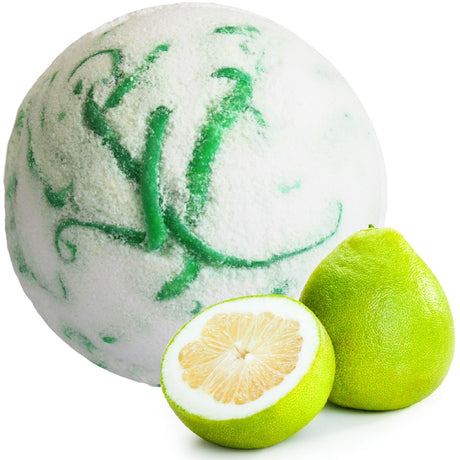Bomba da bagno al pomelo con burro di cocco