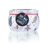 Raspberry Soy Wax Tin Candle Sea Life