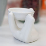 Oliebrander Voor Wax Melts, Witte Helpende Hand