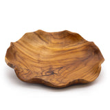 Ovocná misa z teakového dreva, okrúhla, 28 cm