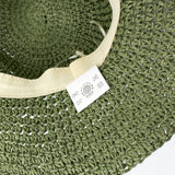 Nomad Sari Floppy Straw Sun Hat – Moss Green