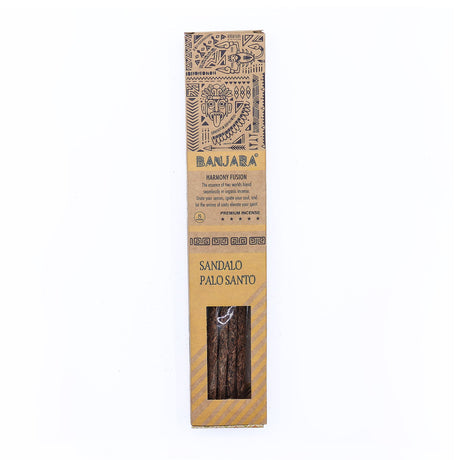 Palitos de Sahumerio Palo Santo Banjara – Juego de 6 – Caja