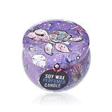 Raspberry Soy Wax Tin Candle Sea Life