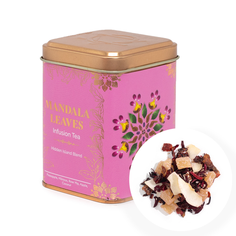 Pineapple Coconut Hibiscus Caffeine-Free Herbal Tea 50g