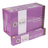 Incense Sticks Yoga Healing 15g Golden Nag