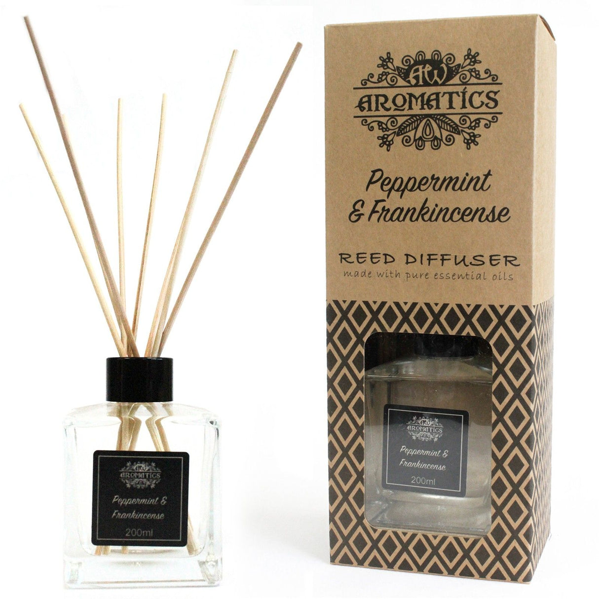 Reed Diffuser Peppermint and Frankincense 200ml