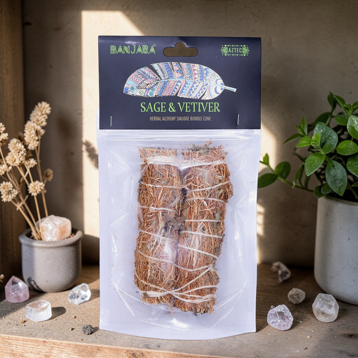 Banjara Smudge – Sage Vetiver — Pack of 2
