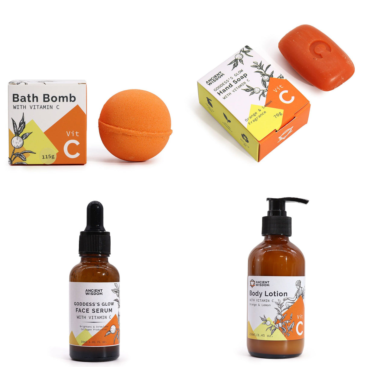 Vitamin C Skincare Set, Radiance Ritual