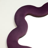 Specchio Morbido Ondulato – Stella – Malva (33x31x2,3cm)
