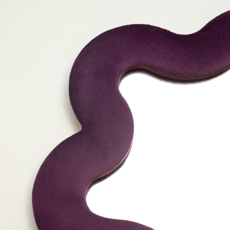 Soft Squiggly Mirror – Star – Mauve (33x31x2.3cm)