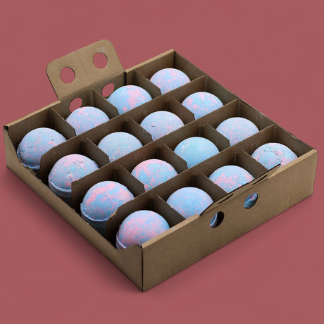 Bombas de Banho com Aroma de Pó de Bebé 180g Manteiga de Karité