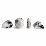 Four Gemstone Shapes - Rainbow Moonstone