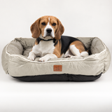 PAW Bed – Medium Khaki Beige – 70 × 60 × 15 cm