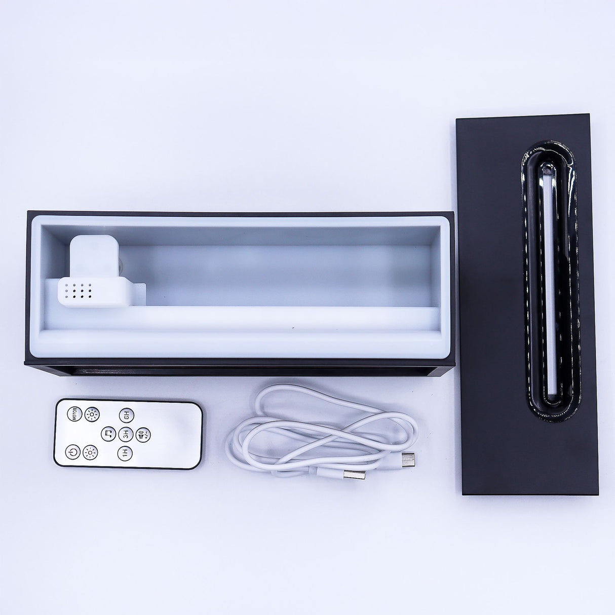 Flame-Effect Essential Oil Diffuser USB Colour-Changing Birdsong