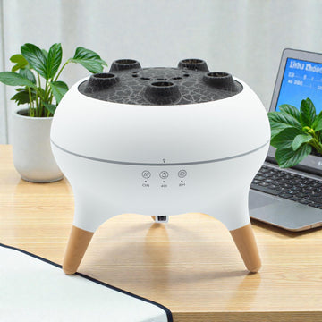 Jellyfish Puff Effekt Aroma Diffuser med Farveskiftende LED