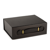 Flat Pack Gift Box - Med Hamper (24 × 18.2 × 8 cm) - Black