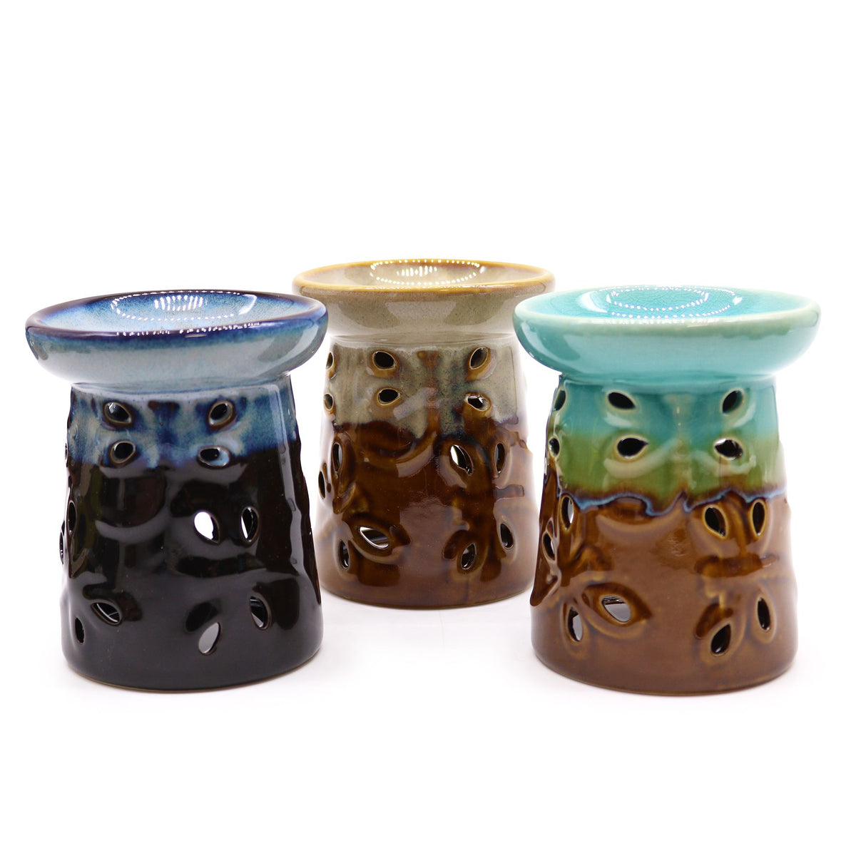 Oil Burner Ceramic Dragonfly Rustic Terracotta Assorted