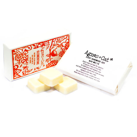 Agnes + Cat Box of 8 Wax Melts – Clementine