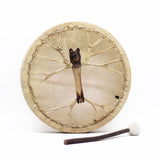 Bear Spirit Tunable Goatskin Shaman Drum 40cm