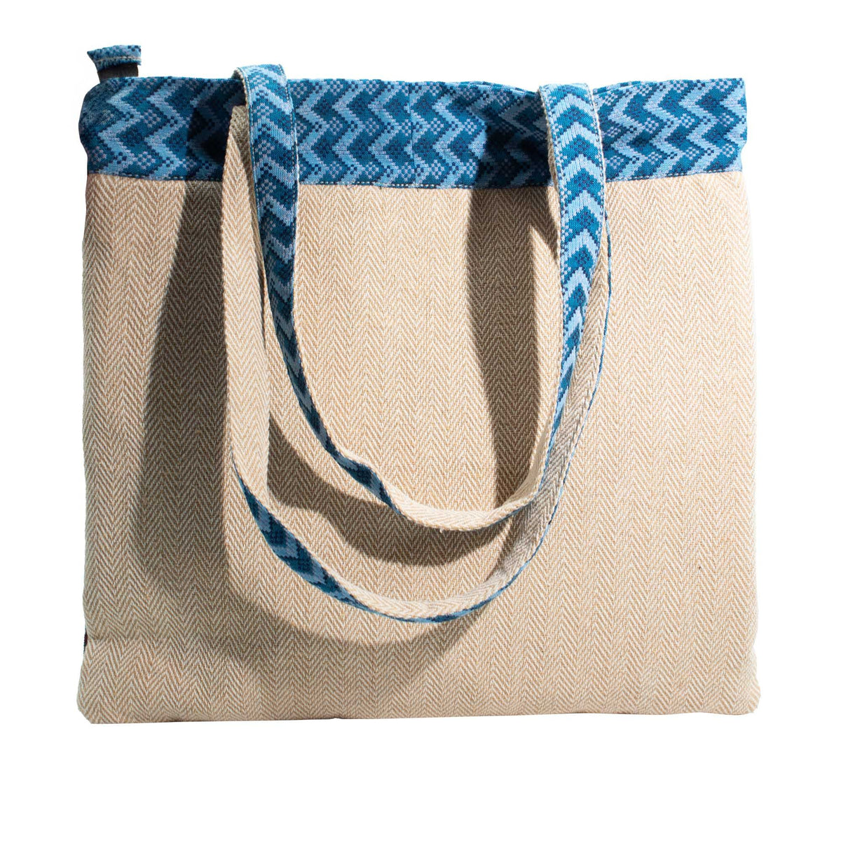 Patchwork Kathmandu Tote Bag – Dhaka Design (37x38cm)