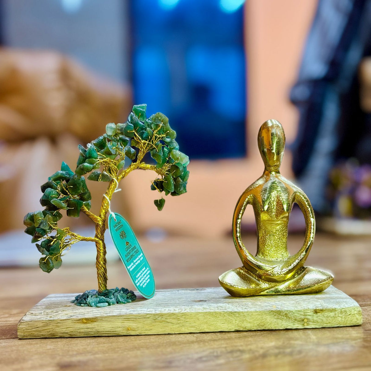 Green Aventurine Crystal Tree, 100 Chips