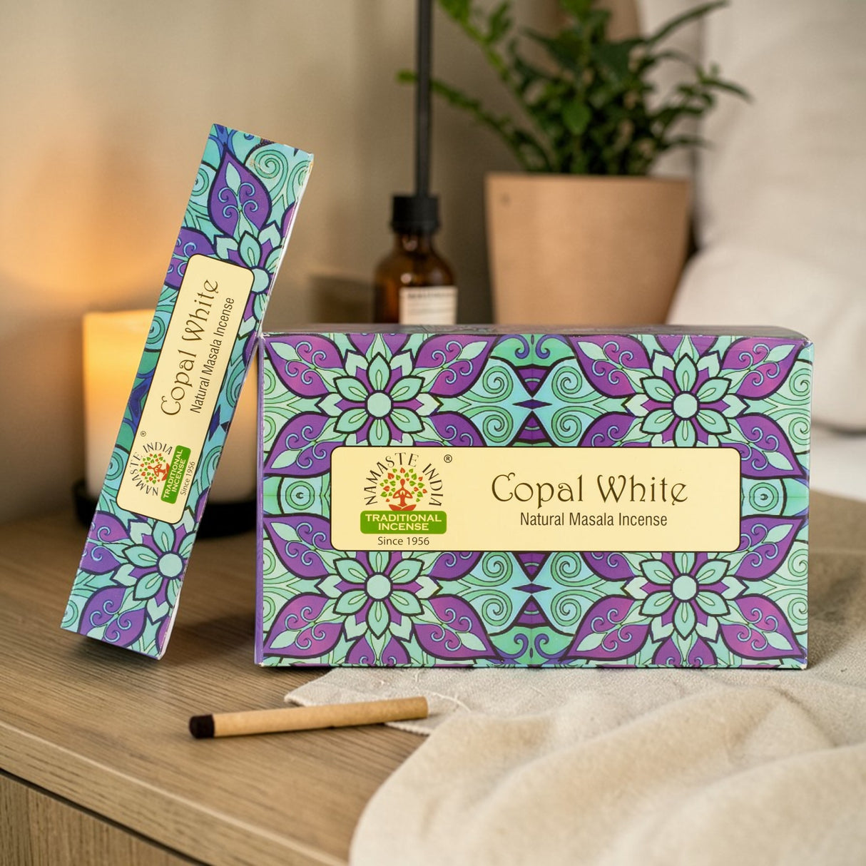 Namaste Mandala Masala Incense – Copal White