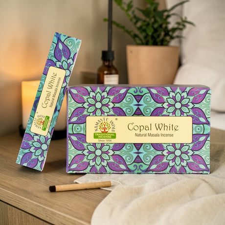Namaste Mandala Masala Incense – Copal White