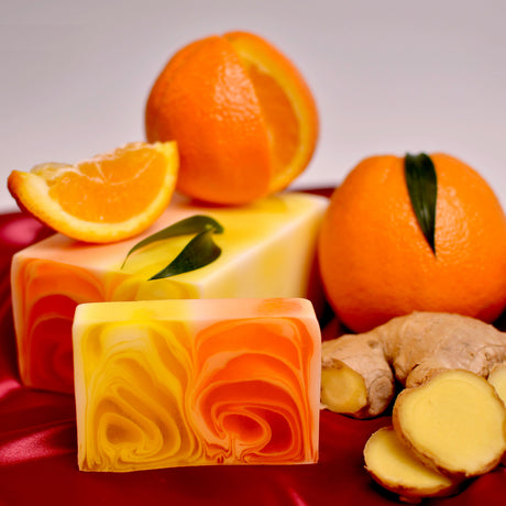 Handmade Soap Orange And Ginger 115g