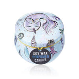 Raspberry Soy Wax Tin Candle Sea Life