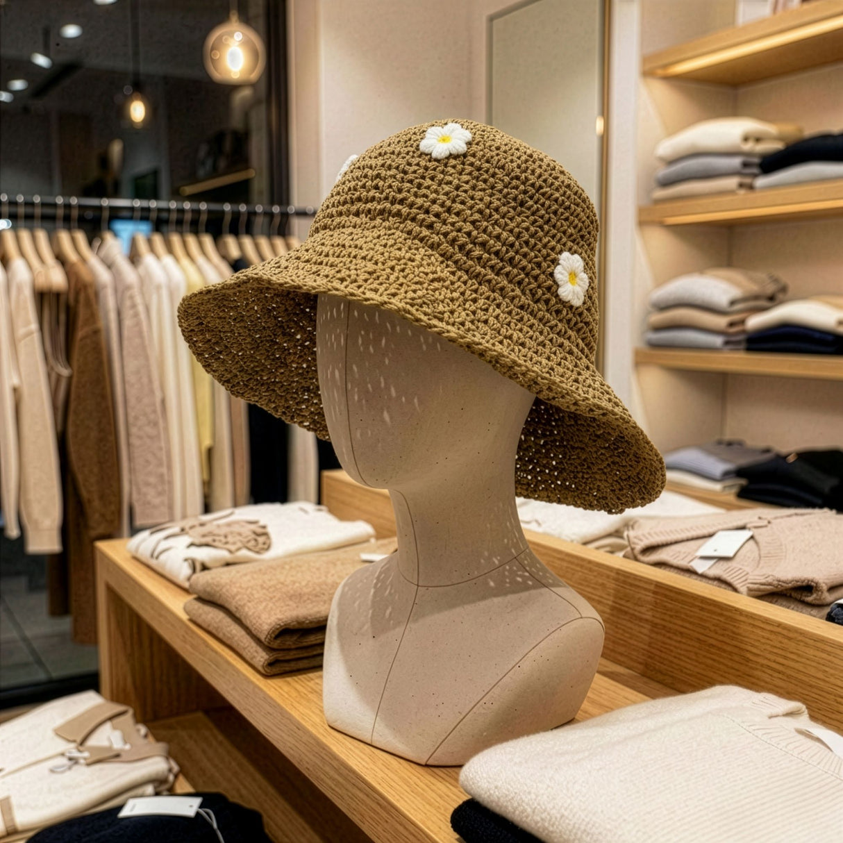 Nomad Sari Floppy Straw Sun Hat – Coffee & Daisies