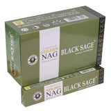 Black Sage Incense Golden Nag 15g Vijayshree