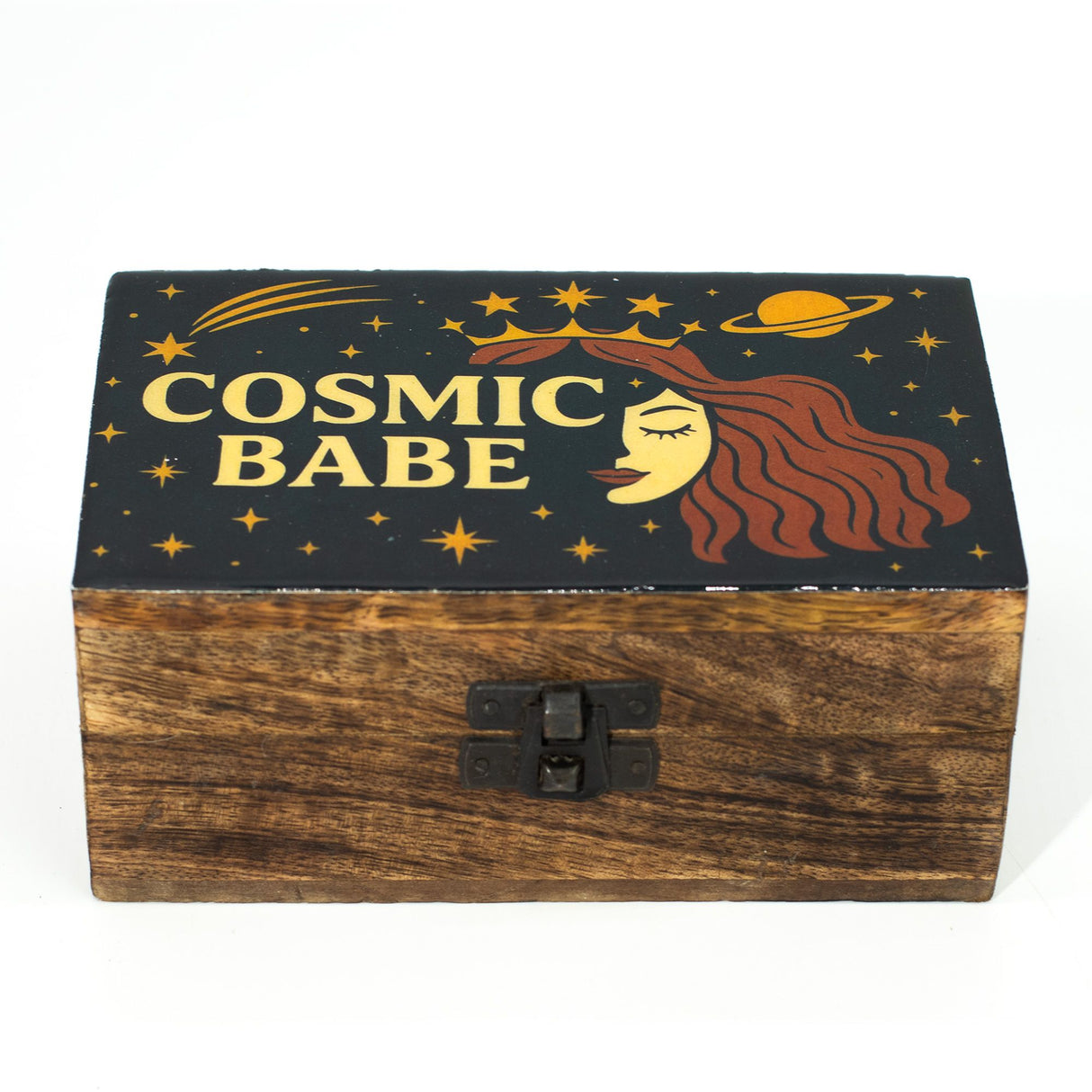 Medium Enamelled Box – Cosmic Babe