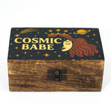 Medium Enamelled Box – Cosmic Babe
