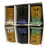 Oil Burner Ceramic Dragonfly Rustic Terracotta Assorted