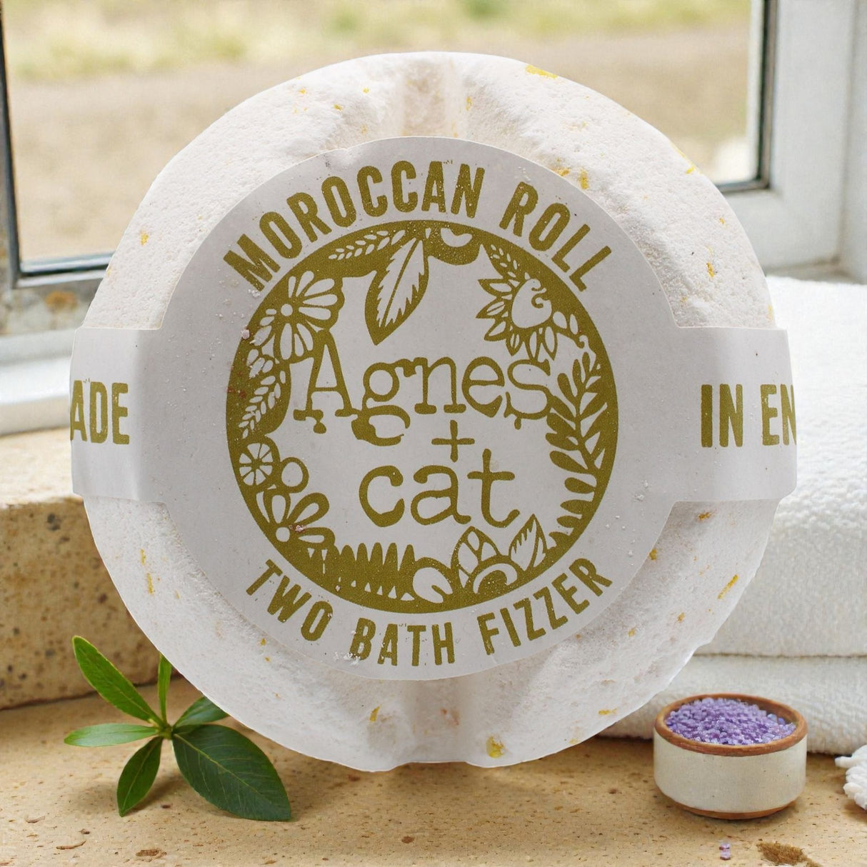 Agnes + Cat Bath Fizzer – Moroccan Roll