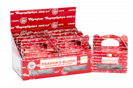 Backflow Incense Cones Dragon's Blood 24 Pack Satya