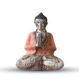 Buddha-Statue – Handgeschnitztes Suar-Holz 30cm