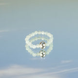 Nymph Spirit Gemstone Ring Set – Sea Sunset