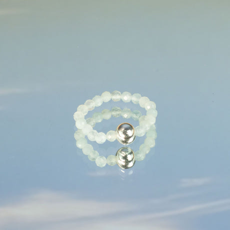 Nymph Spirit Gemstone Ring Set – Sea Sunset