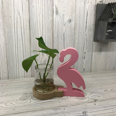 Hydroponic Planter Pink Flamingo