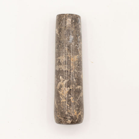 Pestello e Mortaio Decorativo in Pietra di Fiume Naturale - Grande (circa 15x12cm)