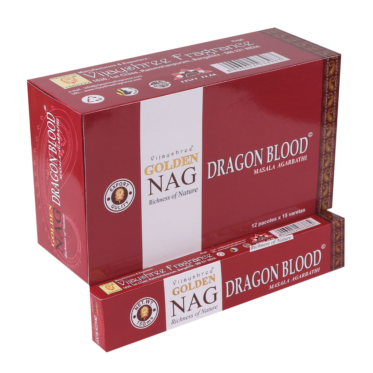 Dragon Blood Incense Sticks 15g Golden Nag